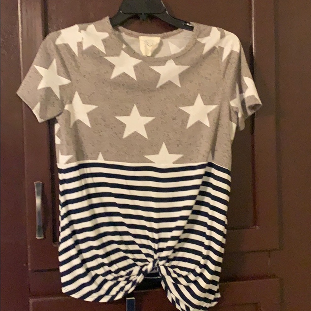 Stars and Stripes t-shirt by Fantastic Fawn